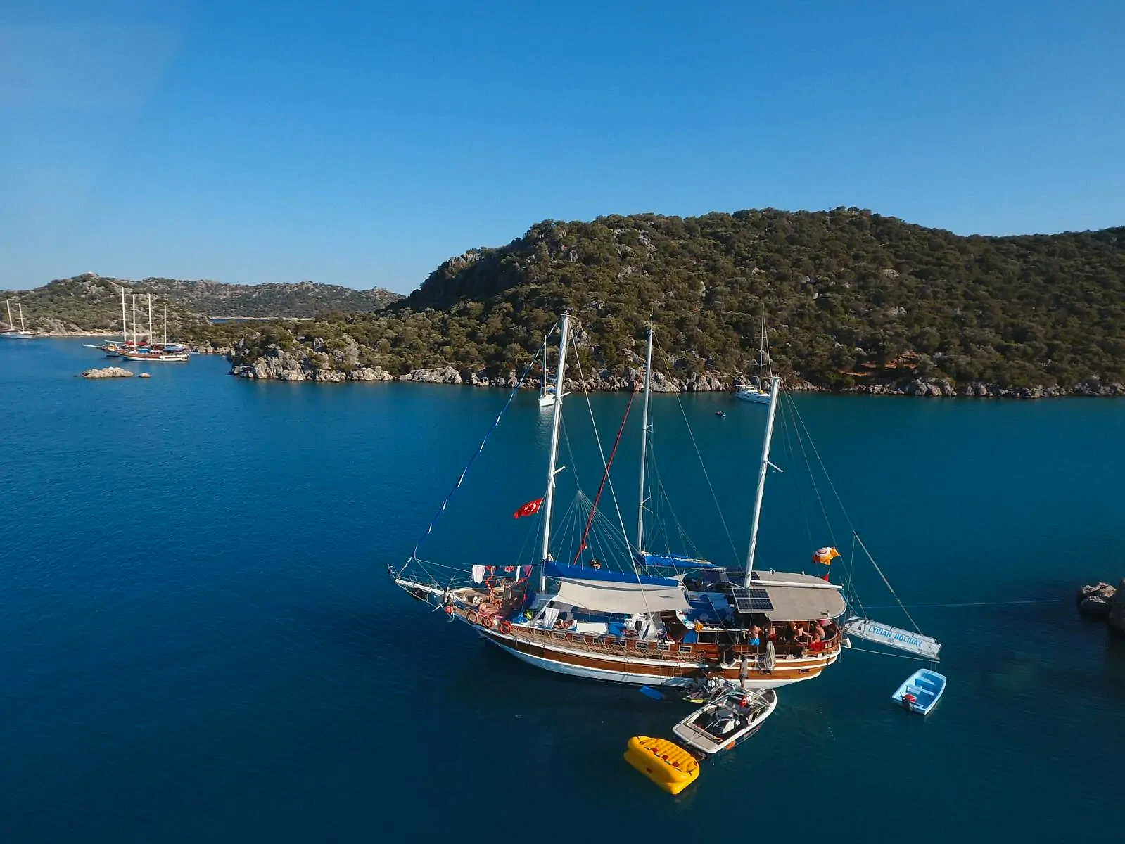 Kaş Mavi Tur Kiralık 6 Kabin Gulet