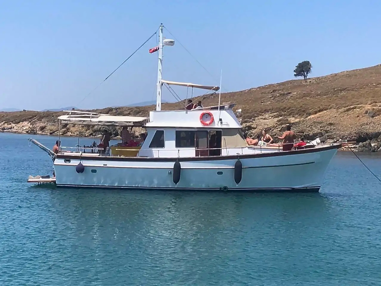 Kadın Kaptanlı Kiralık Yat Cunda Ayvalık